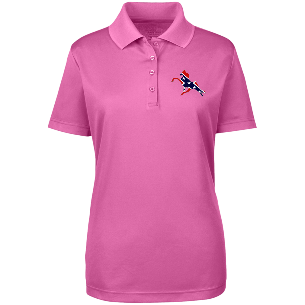 REBEL ON THE RAIL TWH PERFORMANCE 78181 Core 365 Womens Origin Pique Polo