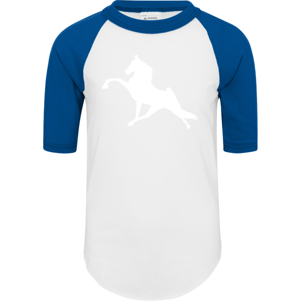 TWH PERFORMANCE (WHITE) 4421 Youth Colorblock Raglan Jersey