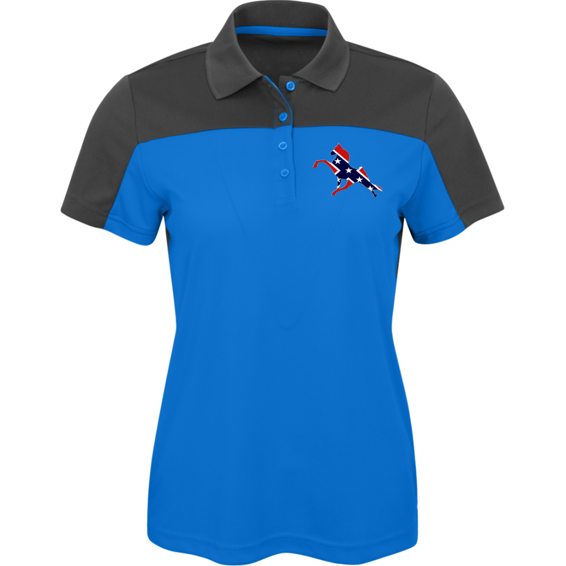 REBEL ON THE RAIL TWH PERFORMANCE CE101W Core 365 Womens Pique Polo