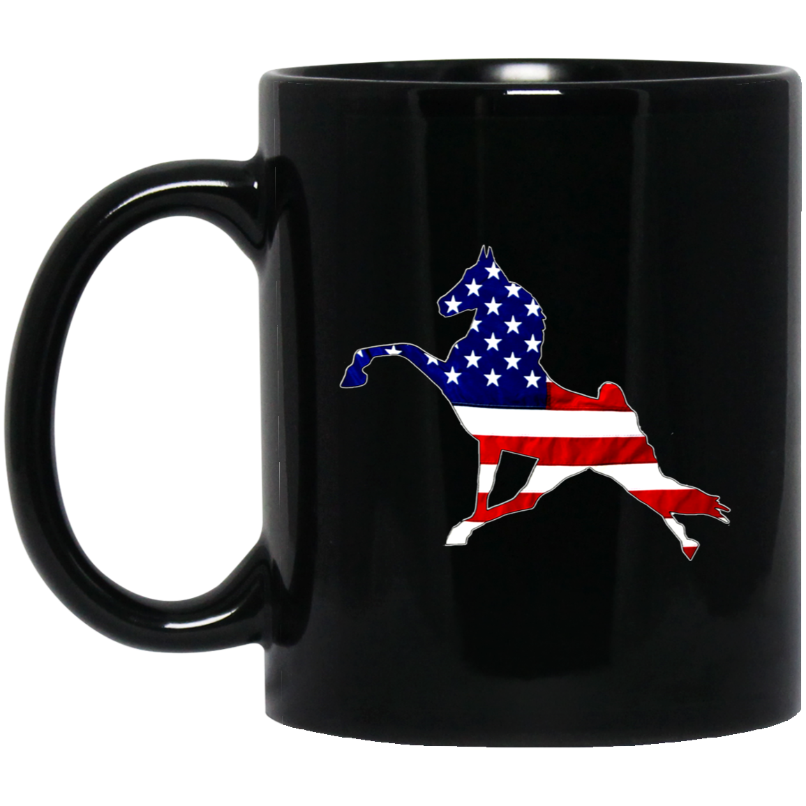 WALK AMERICA TWH PERFORMANCE BM11OZ 11oz Black Mug