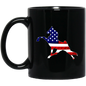 WALK AMERICA TWH PERFORMANCE BM11OZ 11oz Black Mug