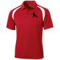 TWH PERFORMANCE (BLACK) CLOSEOUT - T476 Moisture-Wicking Tag-Free Golf Shirt