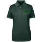 TWH PERFORMANCE GREEN PLAID 78181 Core 365 Womens Origin Pique Polo