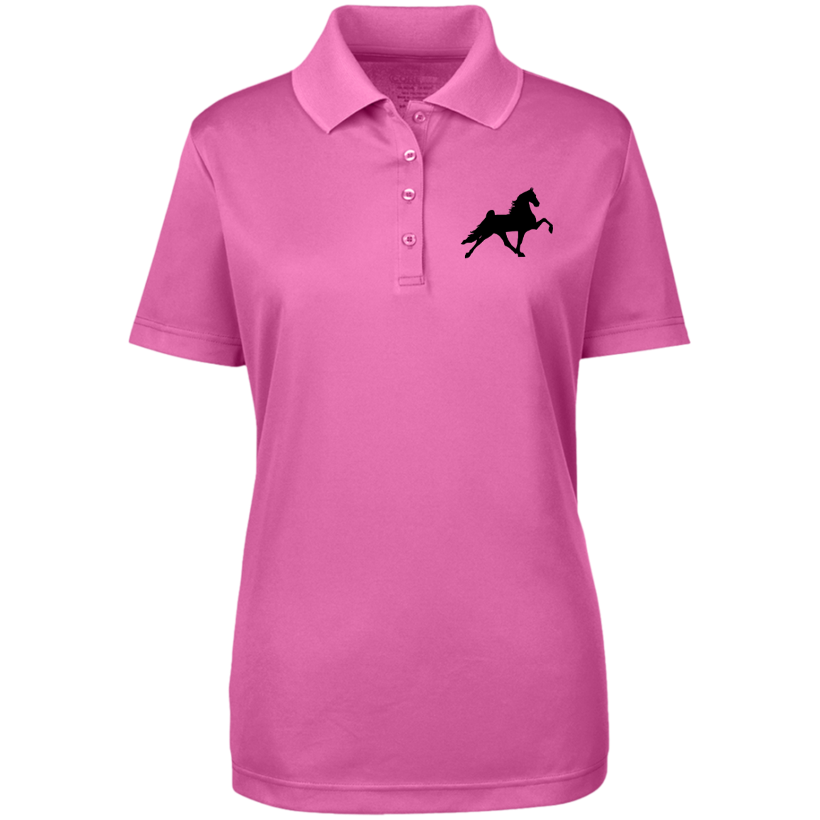 TWH PERFORMANCE STYLE 2 (BLACK) 78181 Core 365 Womens Origin Pique Polo