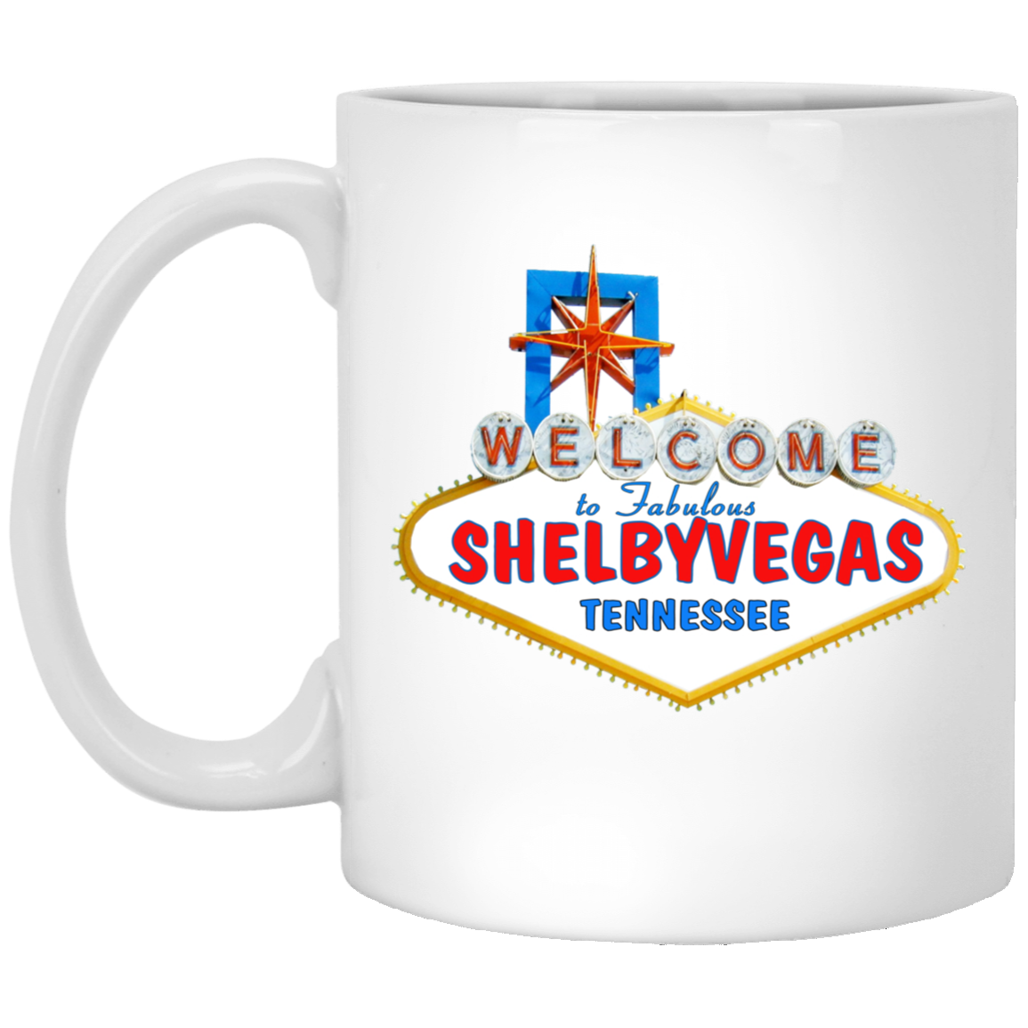 SHELBYVEGAS XP8434 11oz White Mug