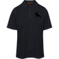 TWH PERFORMANCE (BLACK) M348W Harriton Womens Advantage Plus Polo