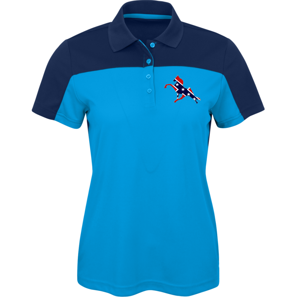 REBEL ON THE RAIL TWH PERFORMANCE CE101W Core 365 Womens Pique Polo