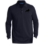 TWH PERFORMANCE STYLE 2 (BLACK) CLOSEOUT - K8000LS Men's EZCotton™ Long Sleeve Polo