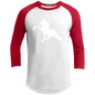 TWH PERFORMANCE (WHITE) CLOSEOUT - YT200 Youth 3/4 Raglan Sleeve Shirt