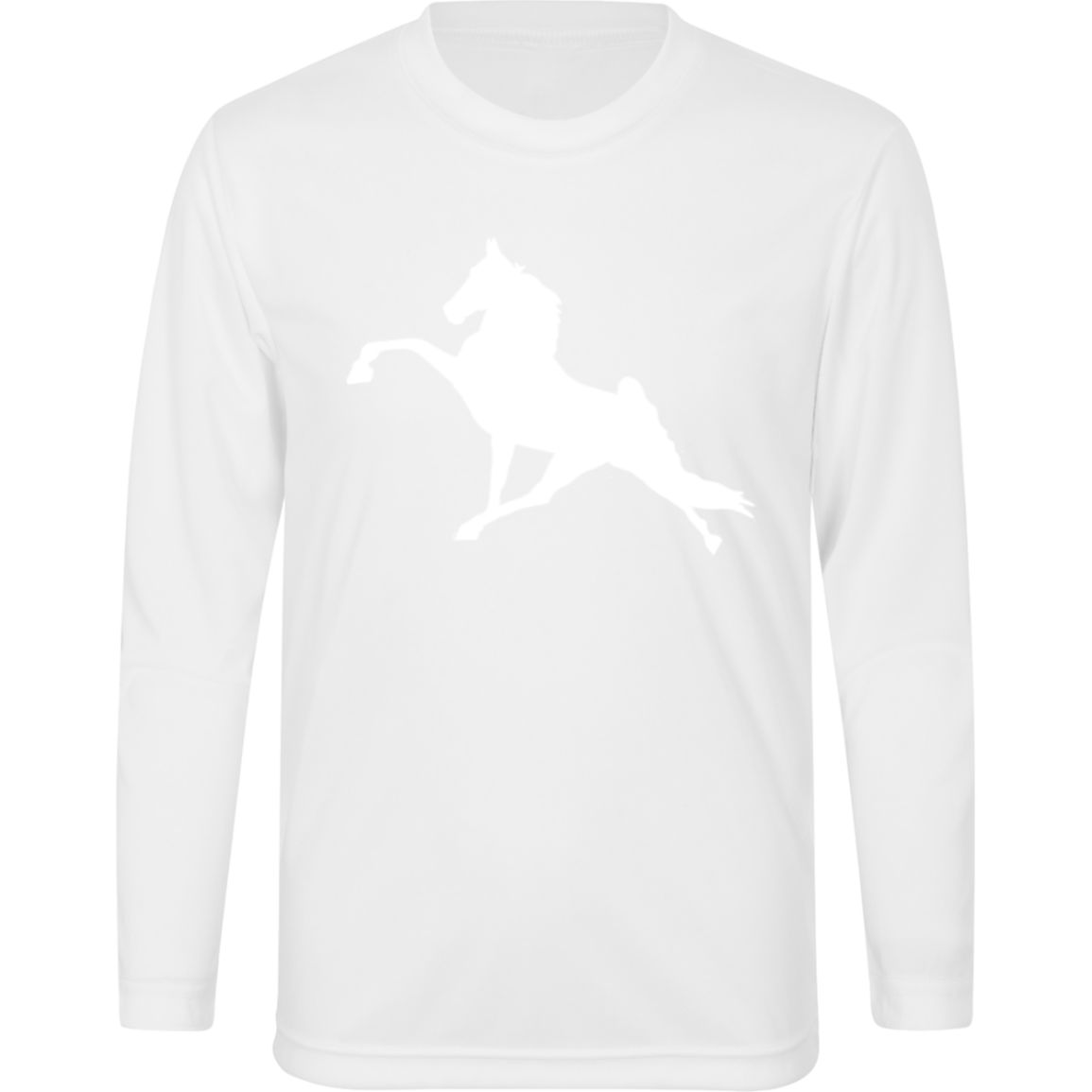 TWH PERFORMANCE (WHITE) TT11YL Team 365 Kids Zone Long Sleeve Tee