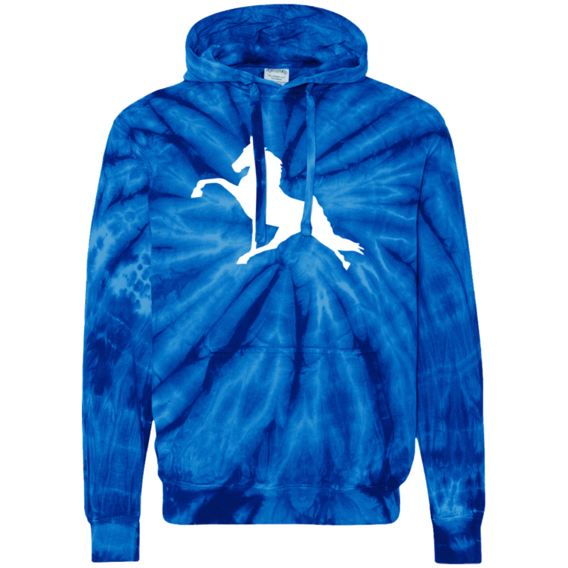 TWH PERFORMANCE (WHITE) CD877 Unisex Tie-Dyed Pullover Hoodie