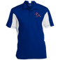 REBEL ON THE RAIL TWH PERFORMANCE CLOSEOUT - ST655 Men's Colorblock Performance Polo