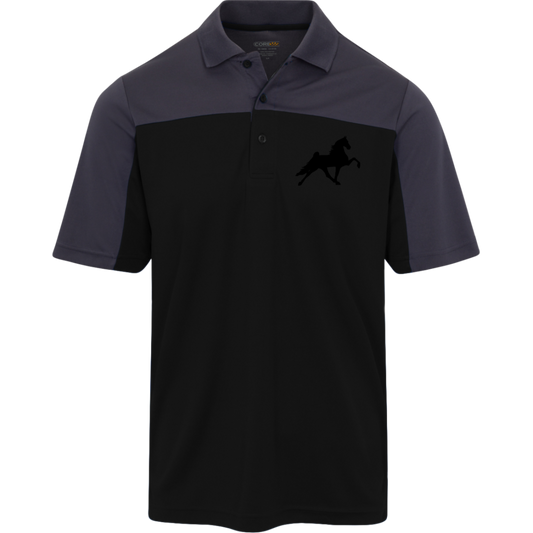 TWH PERFORMANCE STYLE 2 (BLACK) CE101 Core 365 Mens Balance Pique Polo