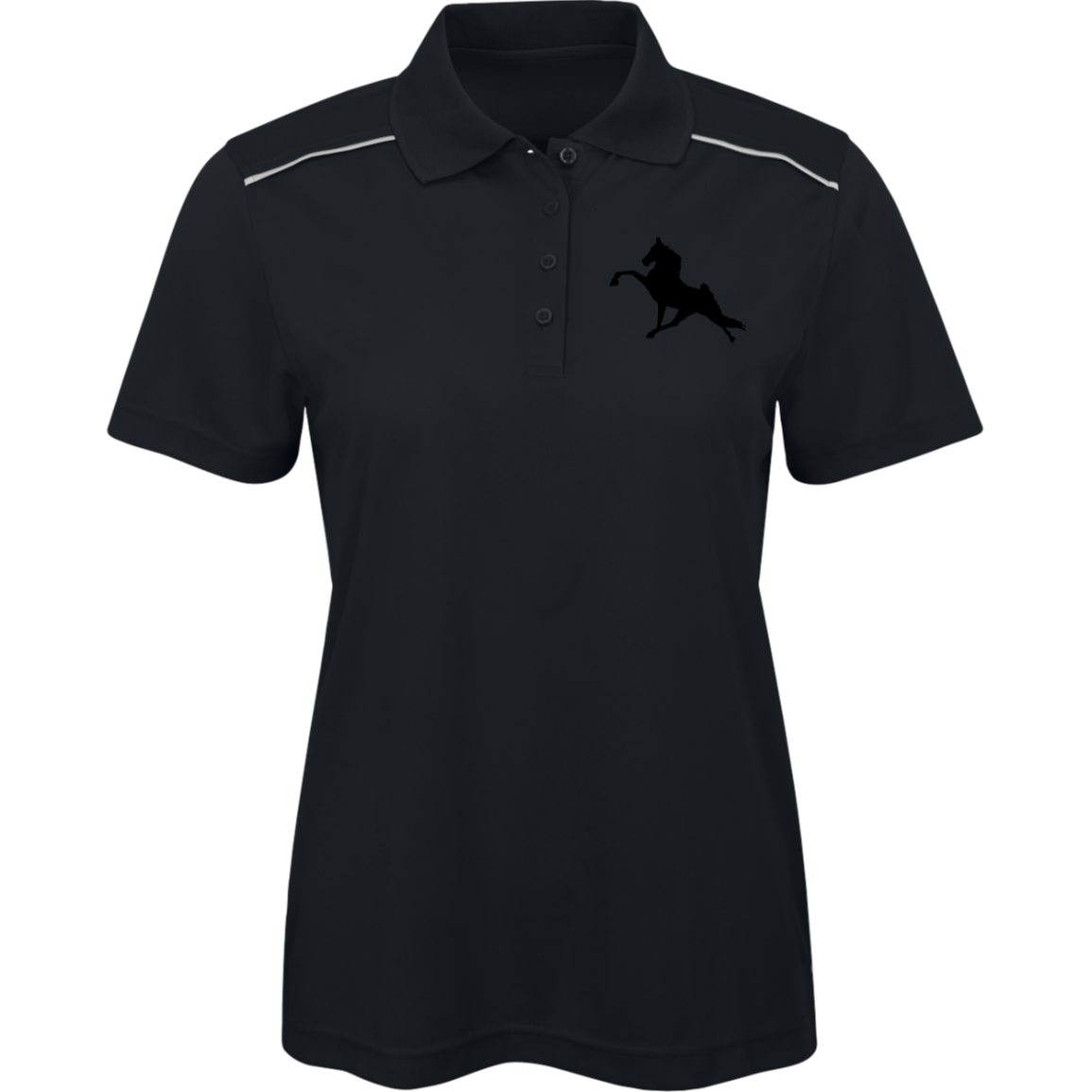 TWH PERFORMANCE (BLACK) 78181R Core 365 Womens Radiant Pique Polo