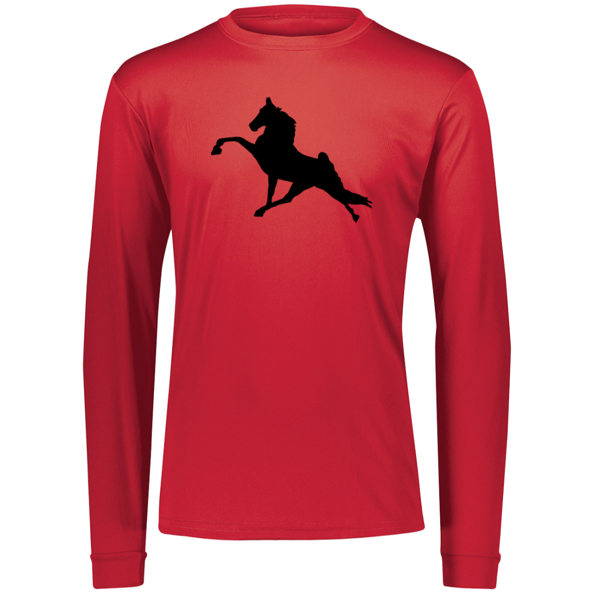 TWH PERFORMANCE (BLACK) CLOSEOUT - 789 Youth Moisture-Wicking Long-Sleeve Tee