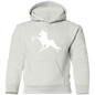 TWH PERFORMANCE (WHITE) G185B Youth Pullover Hoodie