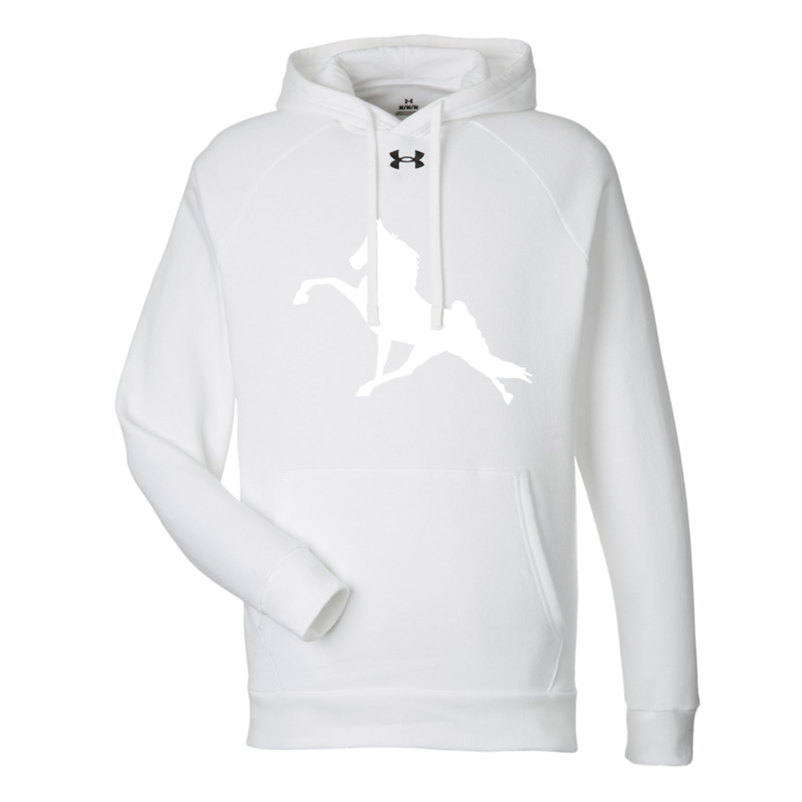 TWH PERFORMANCE (WHITE) 1379757 Under Armour Mens Rival Fleece Hoodie