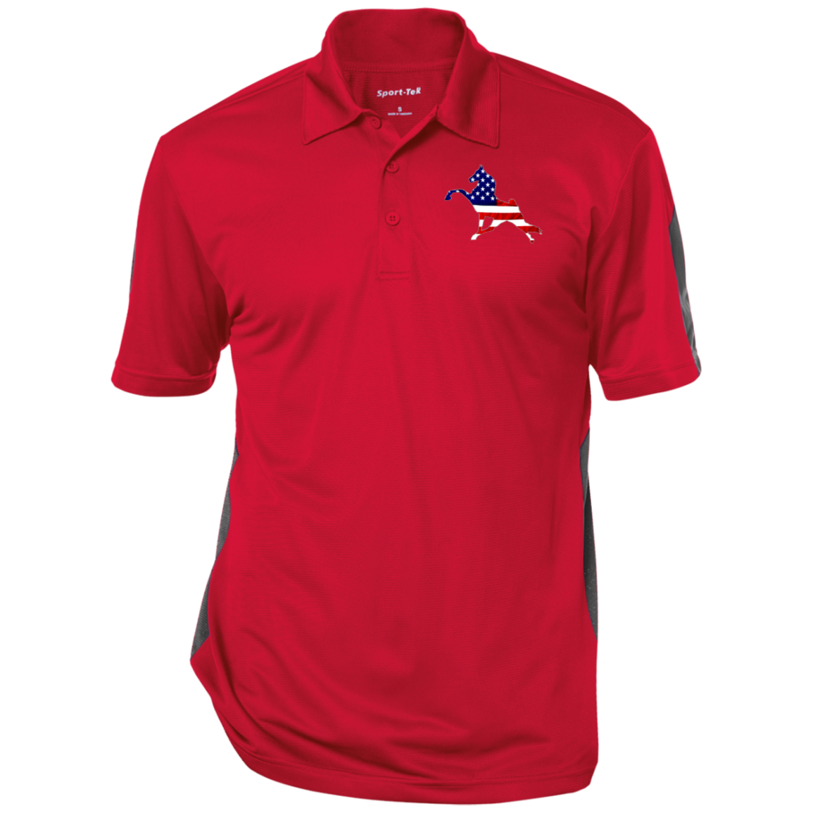 WALK AMERICA TWH PERFORMANCE CLOSEOUT - ST695 Performance Textured Three-Button Polo