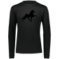 TWH PERFORMANCE STYLE 2 (BLACK) CLOSEOUT - 789 Youth Moisture-Wicking Long-Sleeve Tee