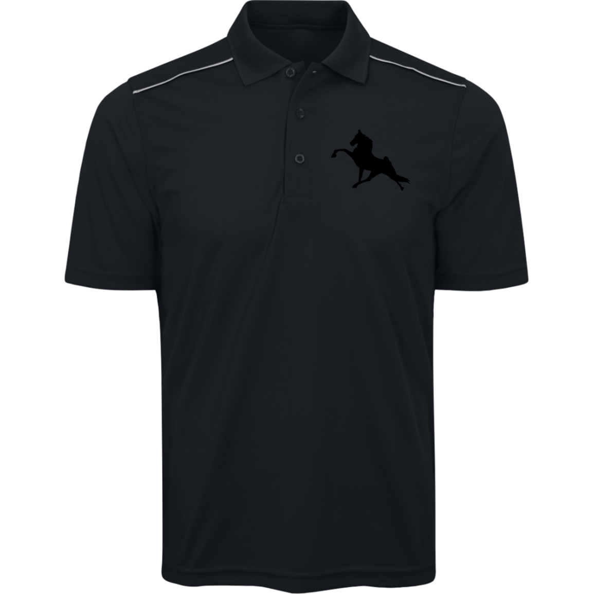 TWH PERFORMANCE (BLACK) 88181R Core 365 Mens Radiant Pique Polo