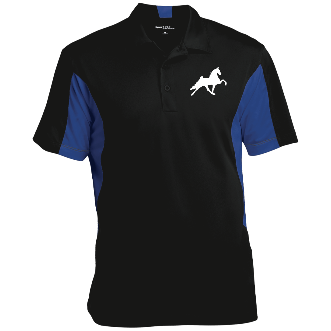 TWH PERFORMANCE STYLE 2 (WHITE) CLOSEOUT - ST655 Men's Colorblock Performance Polo