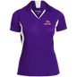 TWH STRONG PERFORMANCE WALK AMERICAN CLOSEOUT - LST655 Ladies' Colorblock Performance Polo