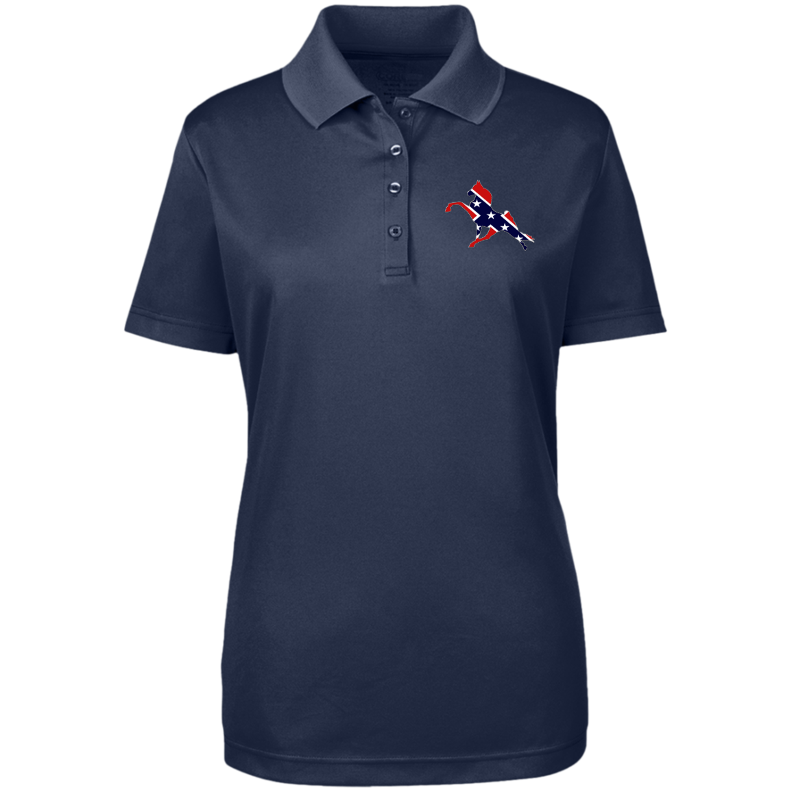 REBEL ON THE RAIL TWH PERFORMANCE 78181 Core 365 Womens Origin Pique Polo