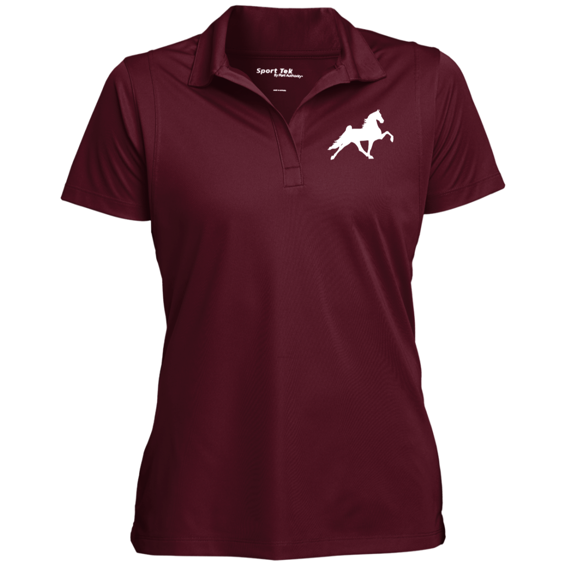 TWH PERFORMANCE STYLE 2 (WHITE) CLOSEOUT - LST650 Ladies' Micropique Sport-Wick® Polo