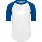 TWH PERFORMANCE STYLE 2 (WHITE) 4421 Youth Colorblock Raglan Jersey