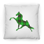 TWH PERFORMANCE GREEN PLAID PILLOWS (THREE SIZES)