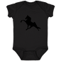 TWH PERFORMANCE (BLACK) 4424 Infant Fine Jersey Bodysuit