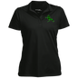 TWH PERFORMANCE GREEN PLAID CLOSEOUT - LST650 Ladies' Micropique Sport-Wick® Polo