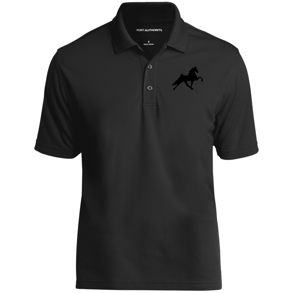 TWH PERFORMANCE STYLE 2 (BLACK) CLOSEOUT - K110 Dry Zone UV Micro-Mesh Polo