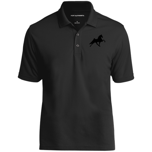 TWH PERFORMANCE STYLE 2 (BLACK) CLOSEOUT - K110 Dry Zone UV Micro-Mesh Polo