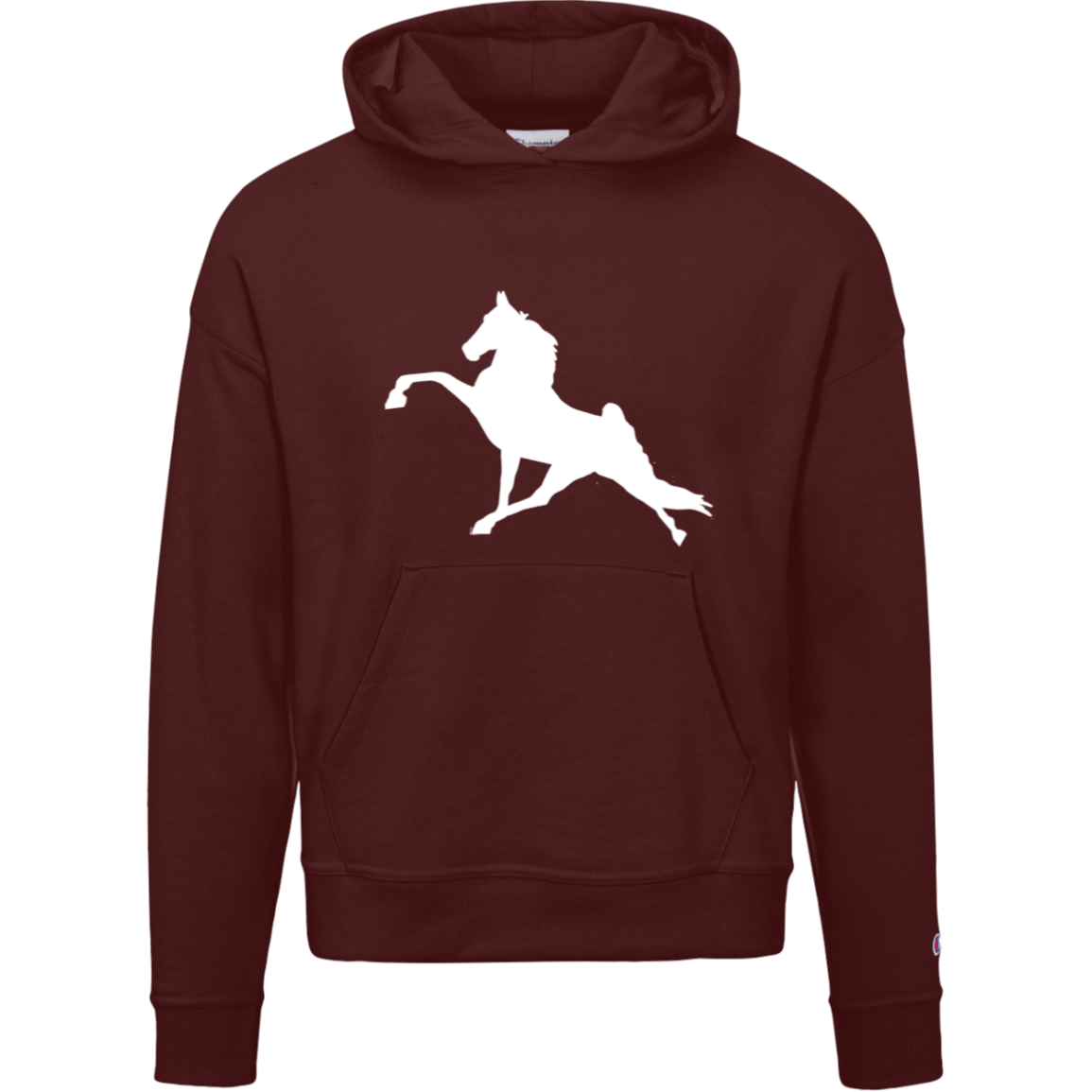 TWH PERFORMANCE (WHITE) S760 Champion Womens Powerblend Hoodie