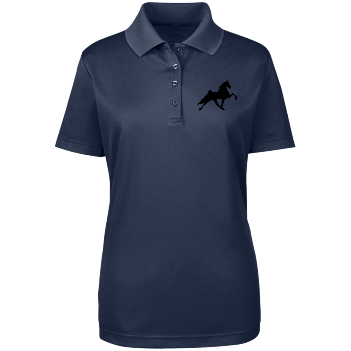 TWH PERFORMANCE STYLE 2 (BLACK) 78181 Core 365 Womens Origin Pique Polo