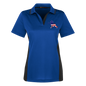 WALK AMERICA TWH PERFORMANCE M386W Harriton Womens Colorblock Polo