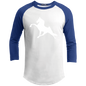 TWH PERFORMANCE (WHITE) CLOSEOUT - YT200 Youth 3/4 Raglan Sleeve Shirt