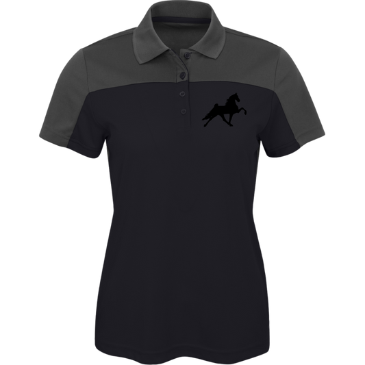 TWH PERFORMANCE STYLE 2 (BLACK) CE101W Core 365 Womens Pique Polo