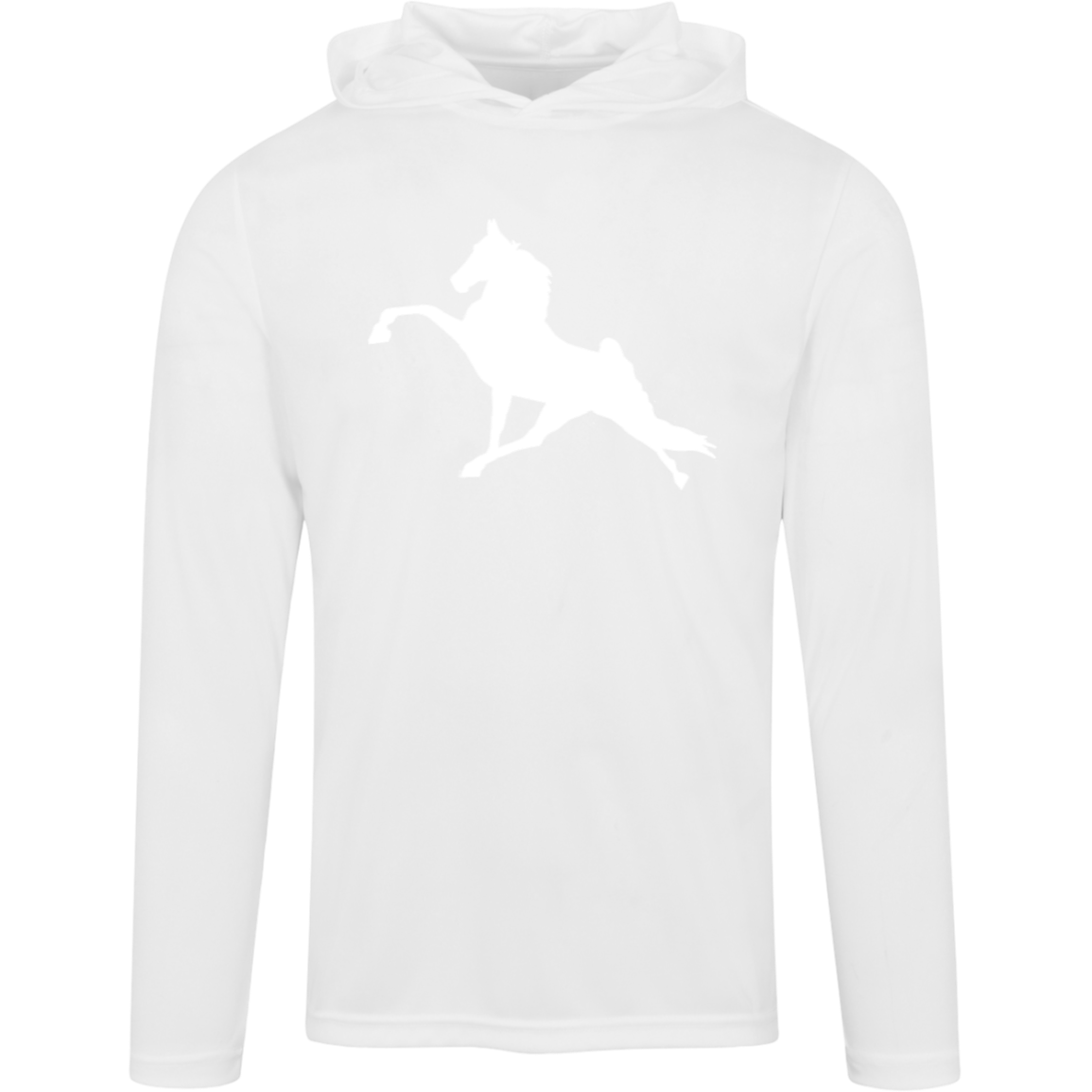 TWH PERFORMANCE (WHITE) TT41 Team 365 Mens Zone Hooded Tee