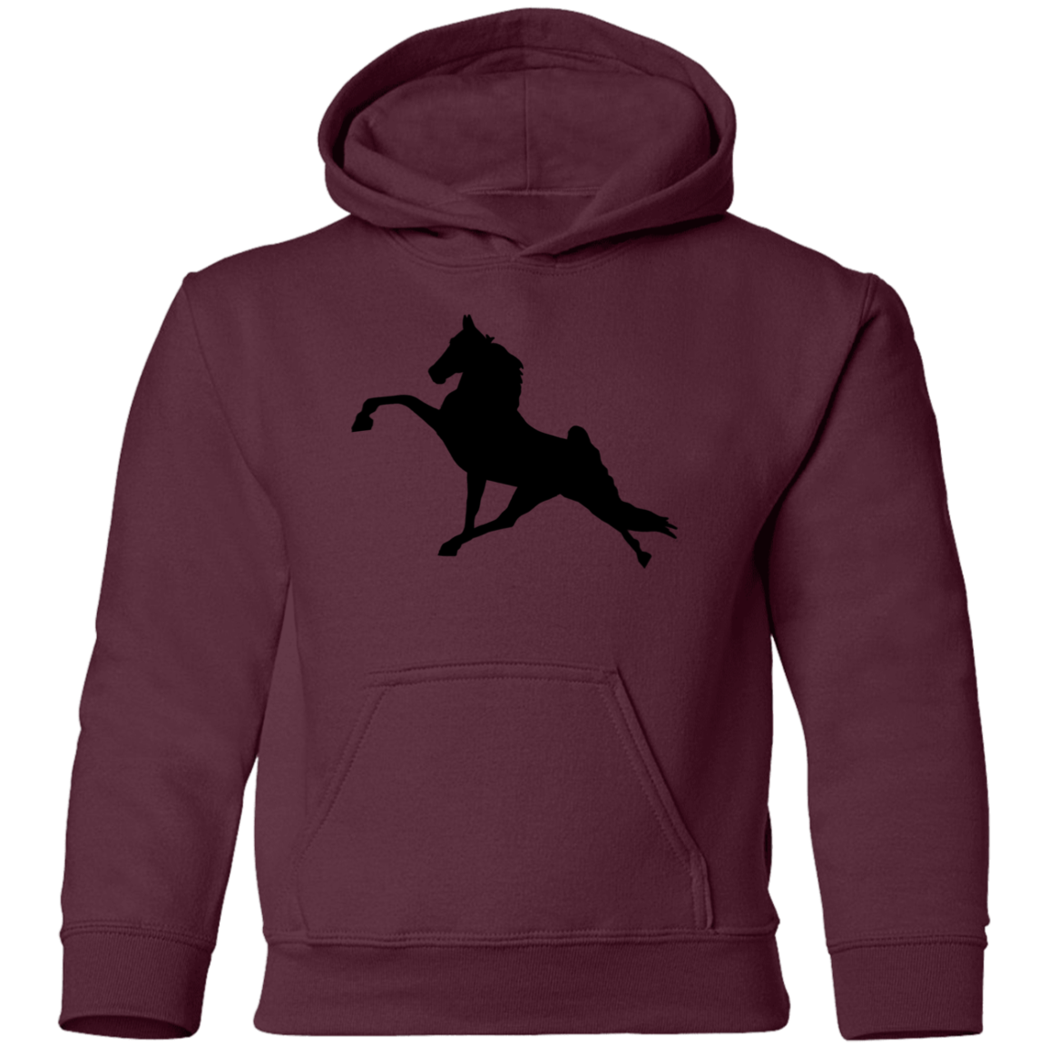 TWH PERFORMANCE (BLACK) G185B Youth Pullover Hoodie