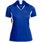 REBEL ON THE RAIL TWH PERFORMANCE CLOSEOUT - LST655 Ladies' Colorblock Performance Polo