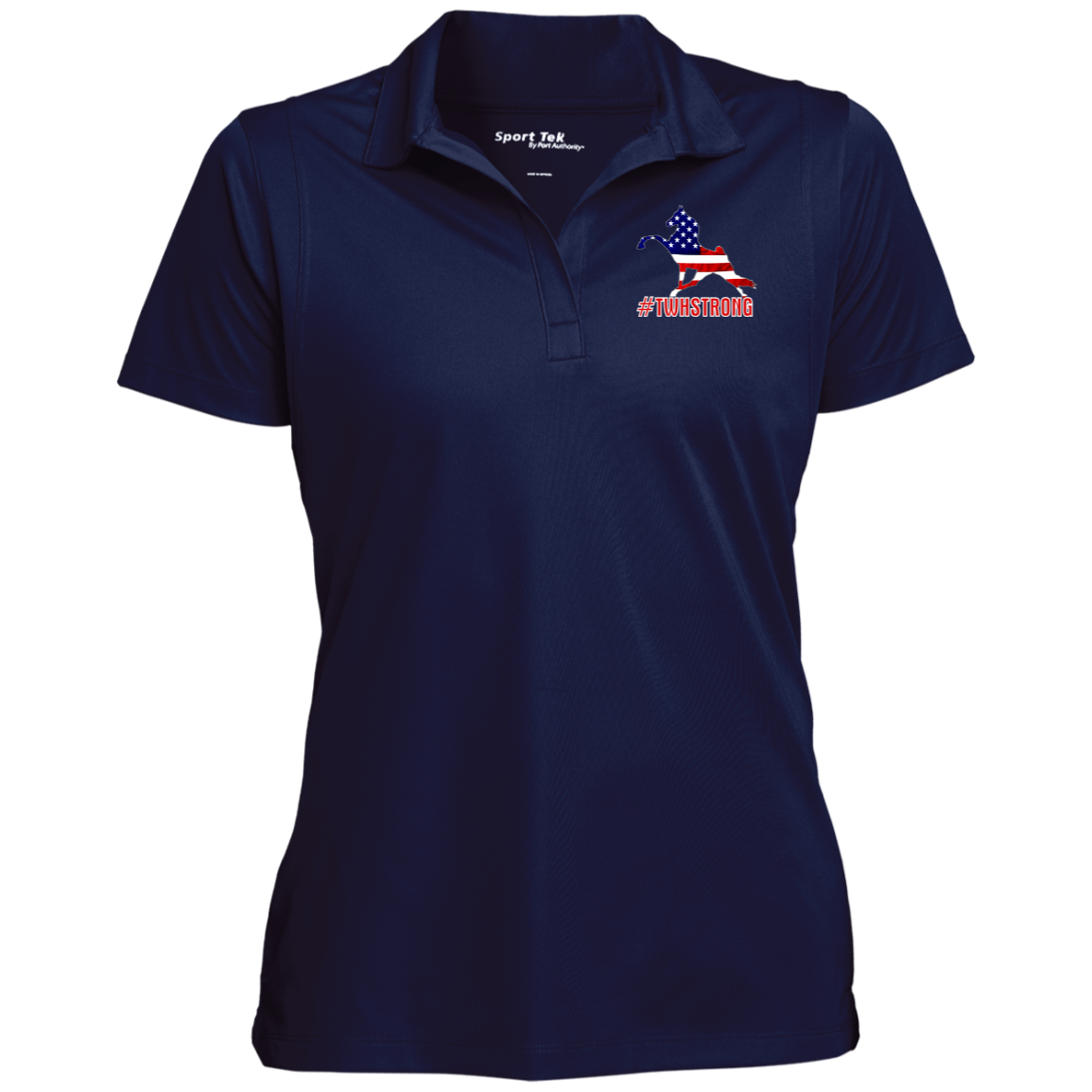 TWH STRONG PERFORMANCE WALK AMERICAN CLOSEOUT - LST650 Ladies' Micropique Sport-Wick® Polo