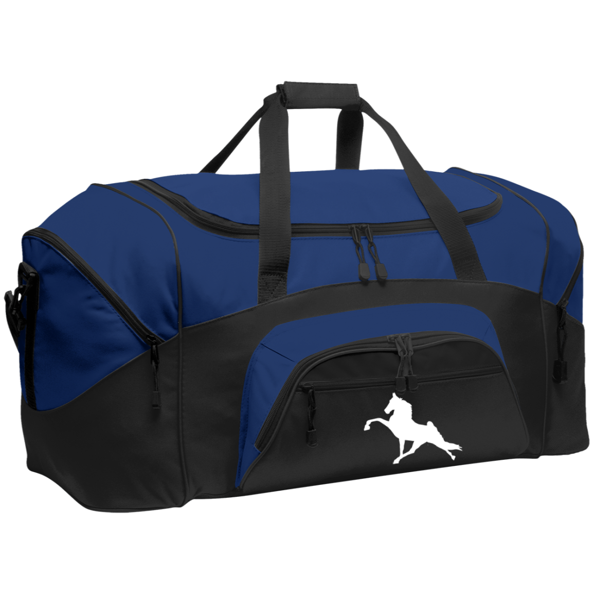 TWH PERFORMANCE (WHITE) CLOSEOUT - BG99 Colorblock Sport Duffel