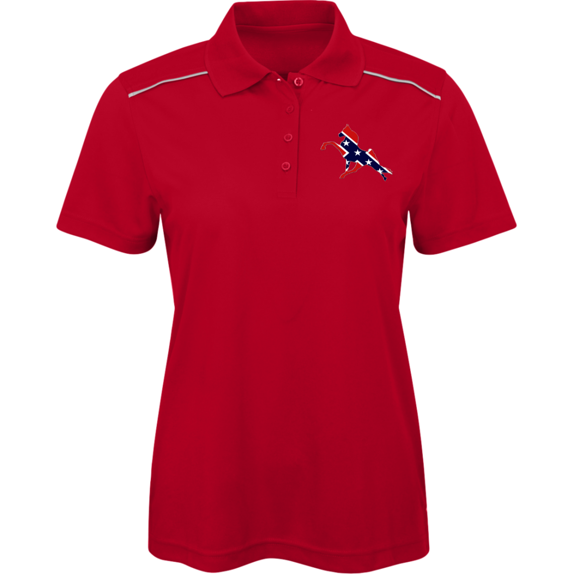 REBEL ON THE RAIL TWH PERFORMANCE 78181R Core 365 Womens Radiant Pique Polo