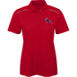 REBEL ON THE RAIL TWH PERFORMANCE 78181R Core 365 Womens Radiant Pique Polo