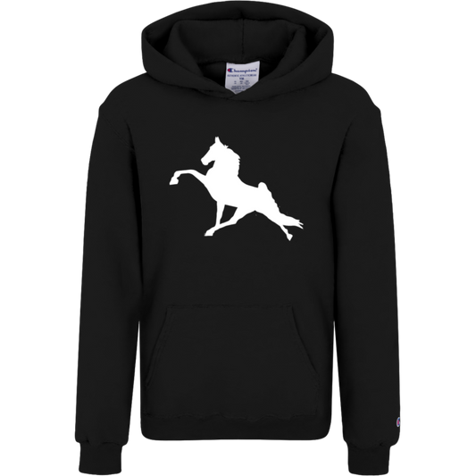 TWH PERFORMANCE (WHITE) S790 Champion Kids Powerblend Hoodie