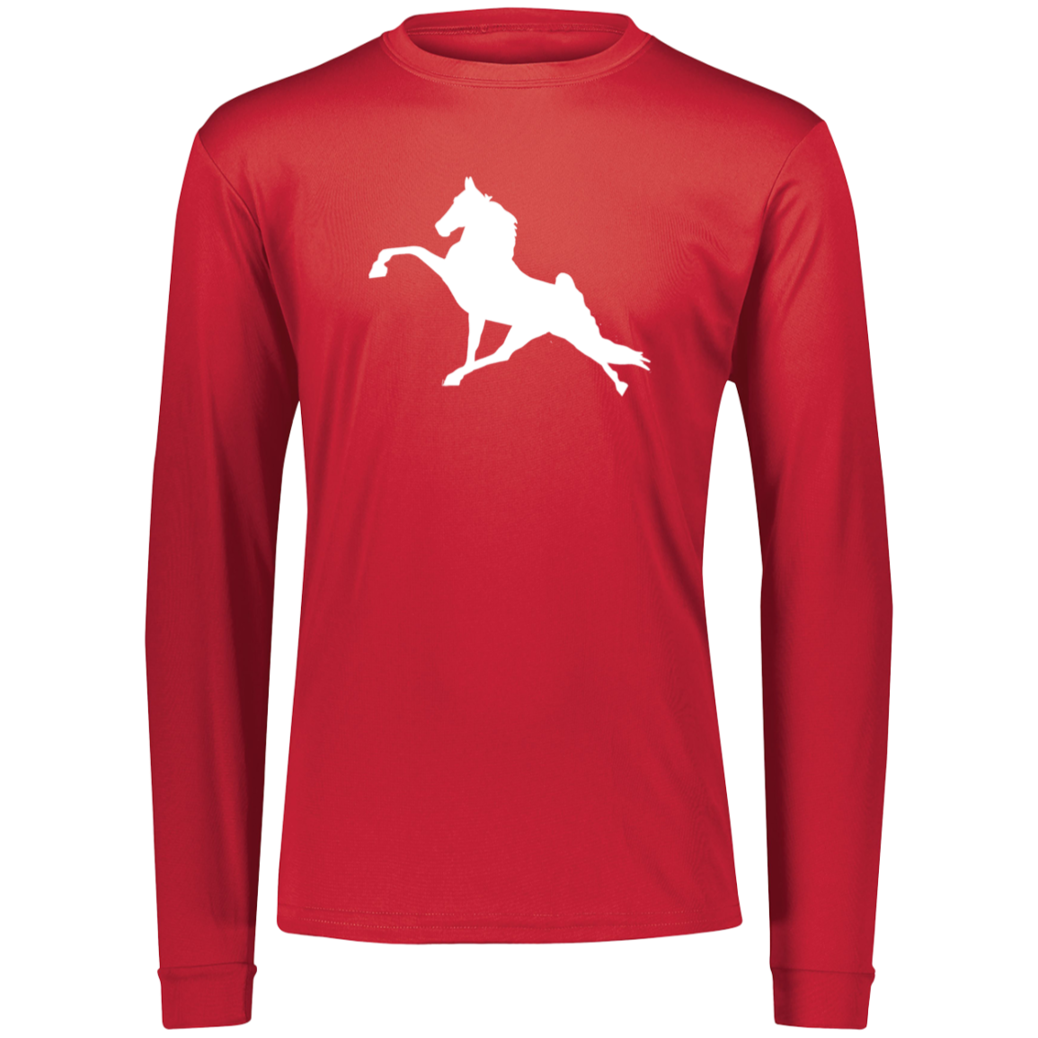 TWH PERFORMANCE (WHITE) CLOSEOUT - 789 Youth Moisture-Wicking Long-Sleeve Tee