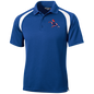 REBEL ON THE RAIL TWH PERFORMANCE CLOSEOUT - T476 Moisture-Wicking Tag-Free Golf Shirt