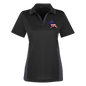 WALK AMERICA TWH PERFORMANCE M386W Harriton Womens Colorblock Polo